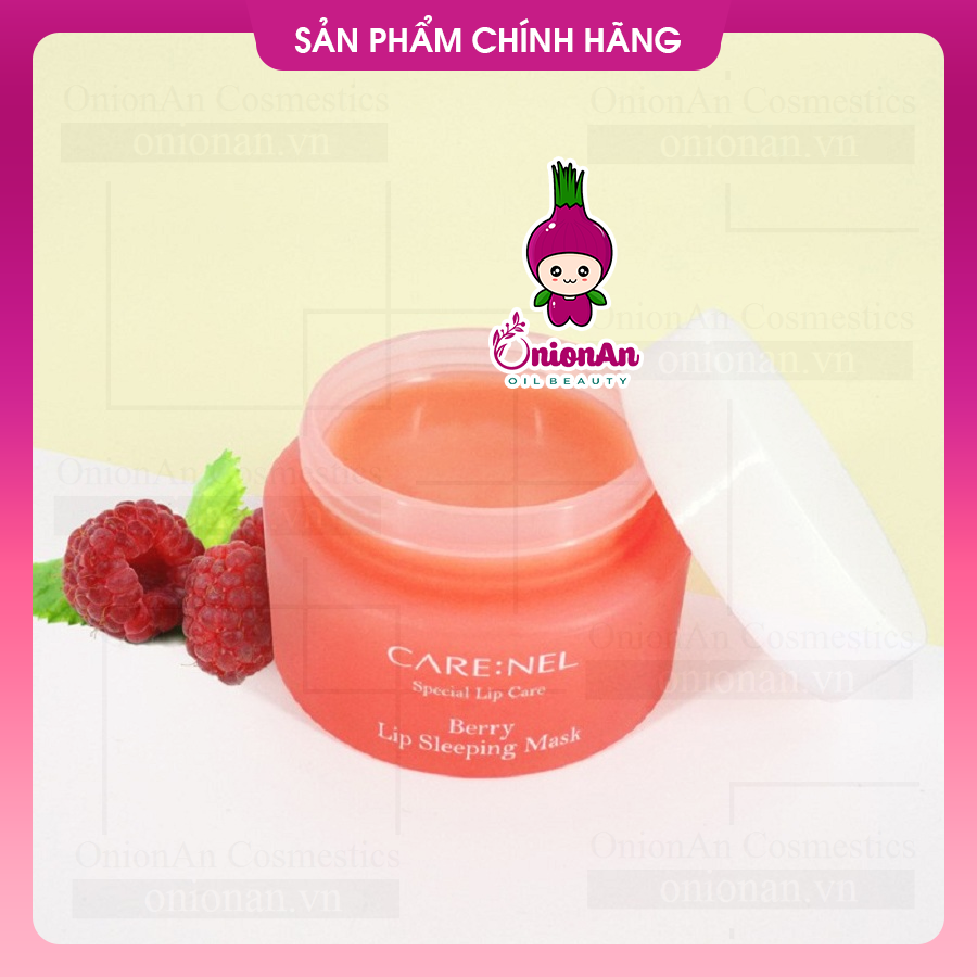 Mặt Nạ Ngủ Môi CARE:NEL Chiết Xuất Quả Mọng